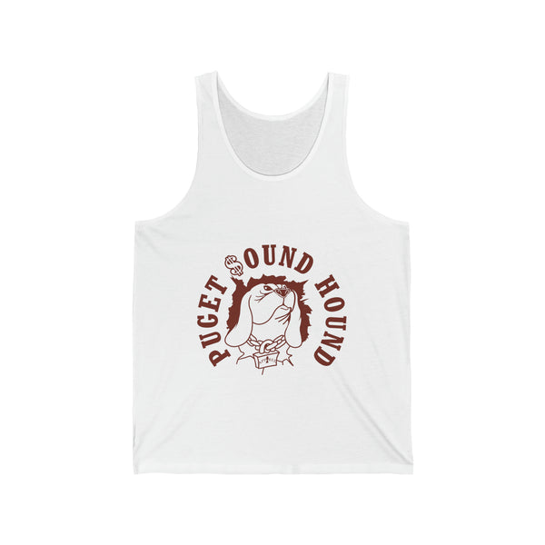 Unisex Jersey Puget Sound Hound  Tank Top