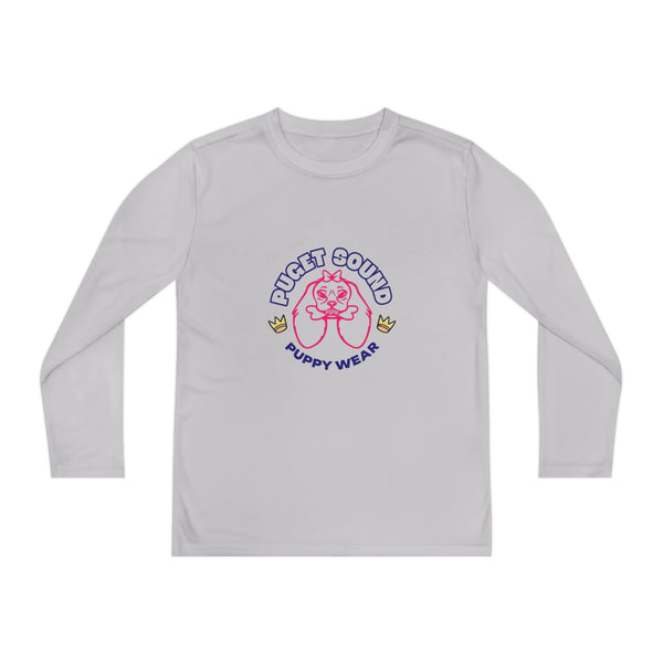 Puget Sound Puppy Wear Boys Youth Long Sleeve Competitor Tee