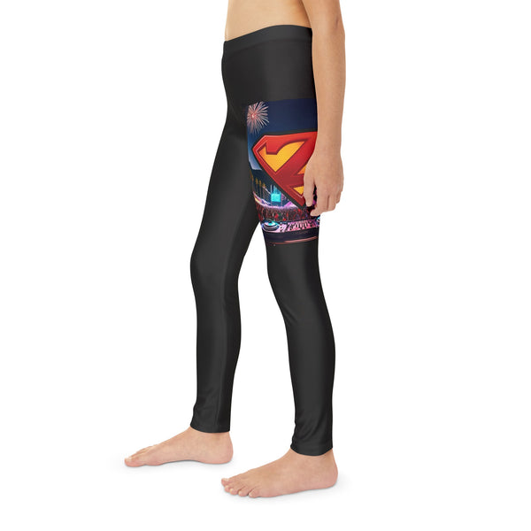 Zaina The Phenom Logo Youth Full-Length Leggings (AOP)