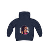 Zaina The Phenom Mascot Youth Heavy Blend Hooded Sweatshirt