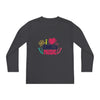 I Love Zainas Music Youth Long Sleeve Competitor Tee