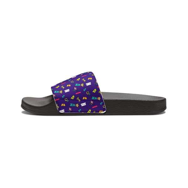 Youth ZTP print  Slide Sandals