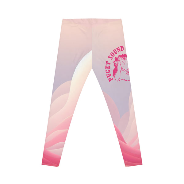 Women's Casual  Puget sound lady Hound Leggings (AOP)