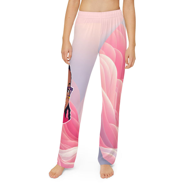 Zaina The Phenom Mascot Kids Pajama Pants (AOP)