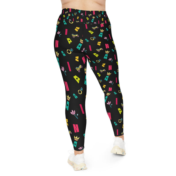 Plus Size Zaina The Phenom Print Leggings (AOP)