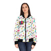 Women's Zaina The Phenom Print Bomber Jacket (AOP)