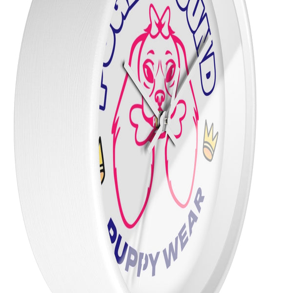 Puget Sound Puppy Wear Wall Clock