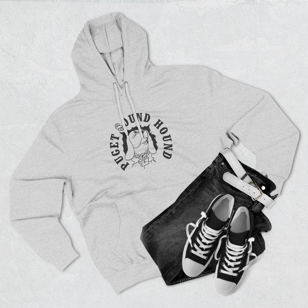 Puget Sound Hound Apparel Three-Panel Fleece Hoodie