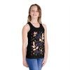 Kid's Jersey go girl go Zaina print Tank Top