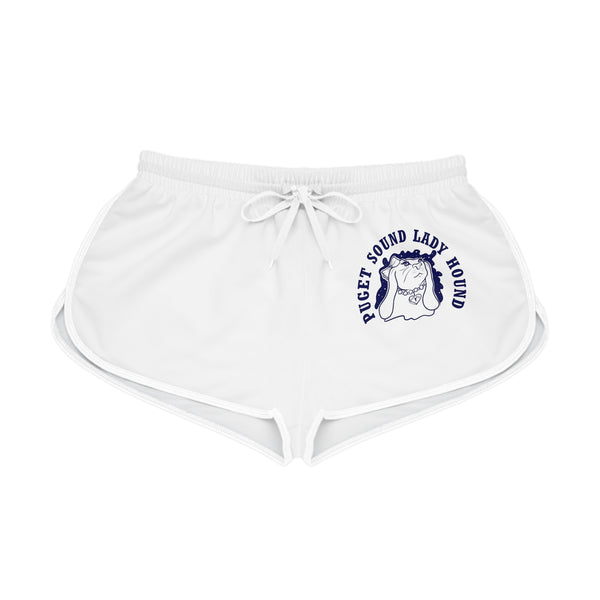 Women's Puget Sound Lady Hound Relaxed Shorts (AOP)