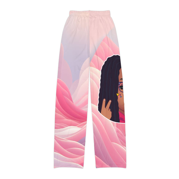 Zaina The Phenom Mascot Kids Pajama Pants (AOP)