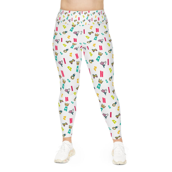 Plus Size Zaina The Phenom Print Leggings (AOP)