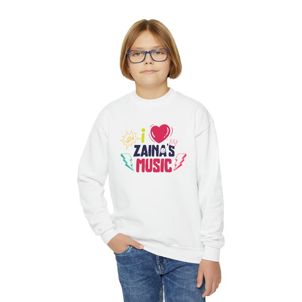 I love Zainas music sweatshirt