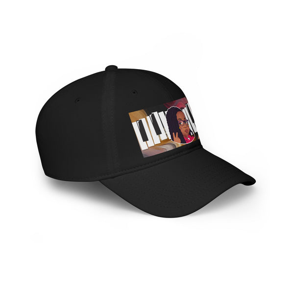 Zaina The Phenom Mascot Low Profile Baseball Cap