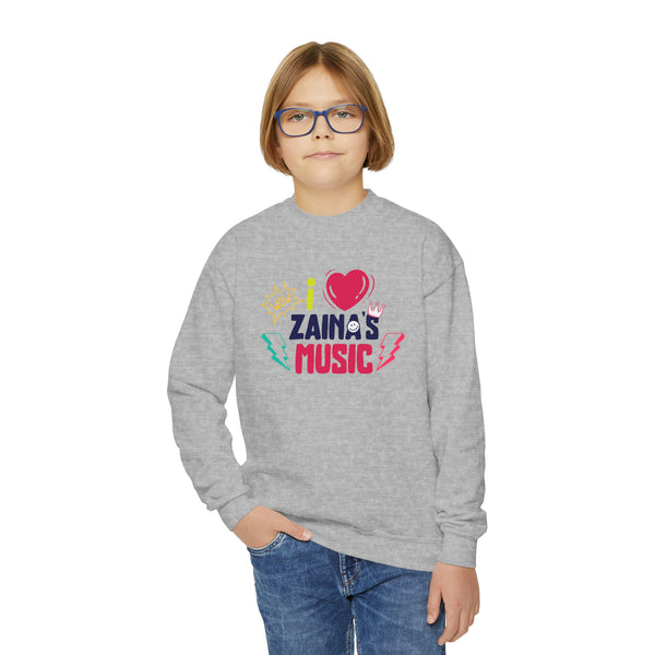 I love Zainas music sweatshirt