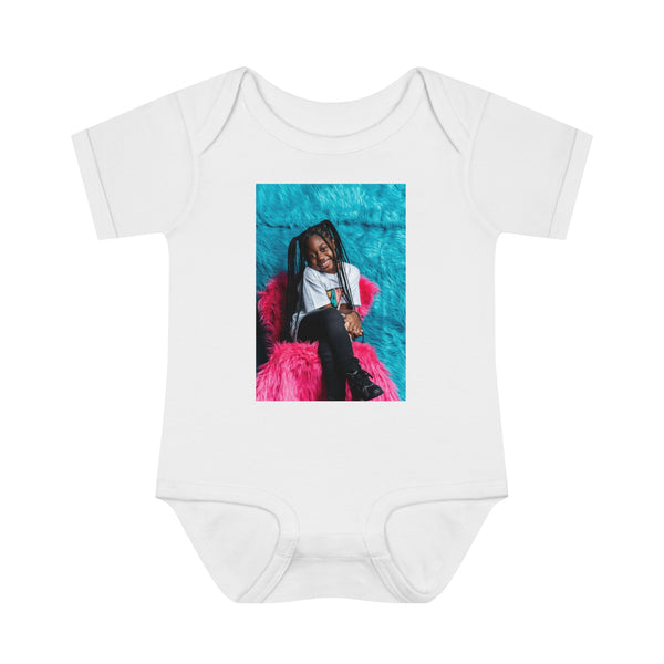 Infant Baby Zaina Pic  Rib Bodysuit