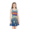 The Phenoms Girls' Sleeveless dress (AOP)