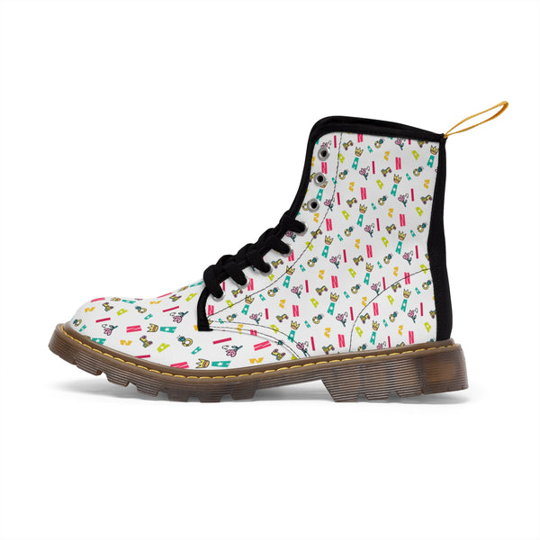 Women's Canvas Zaina The Phenom Print Boots