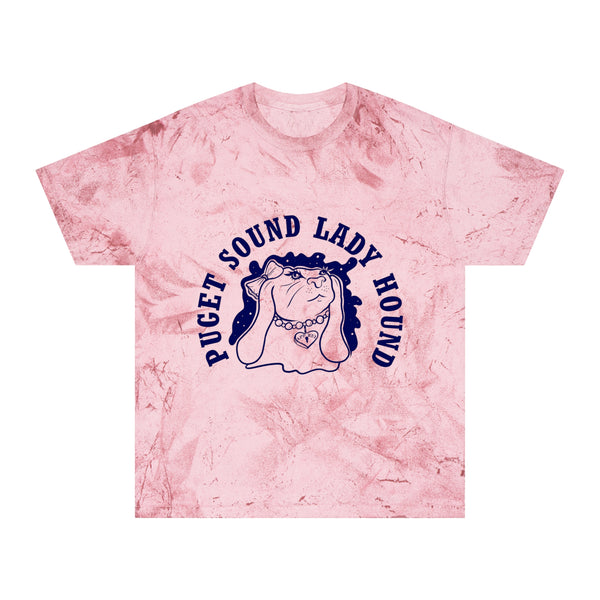 Unisex Color Blast Lady Hound T-Shirt