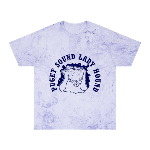 Unisex Color Blast Lady Hound T-Shirt