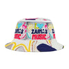 I Love Zainas Music Unisex Bucket Hat (AOP)