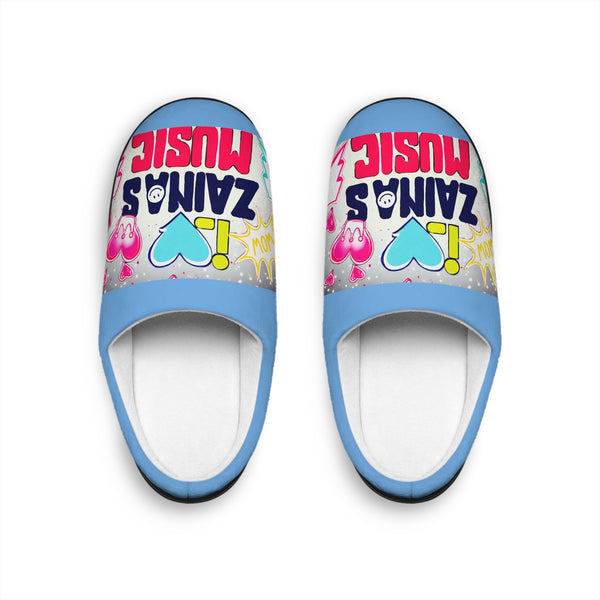 I Love Zainas Music Women's Indoor Slippers