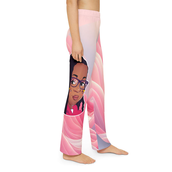 Zaina The Phenom Mascot Kids Pajama Pants (AOP)