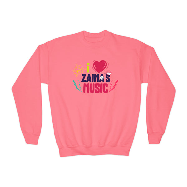 I love Zainas music sweatshirt