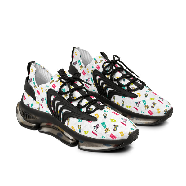 Men's  Zaina The Phenom Print  Mesh Sneakers