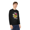 I Love Zainas Music Mascot Youth Long Sleeve Competitor Tee