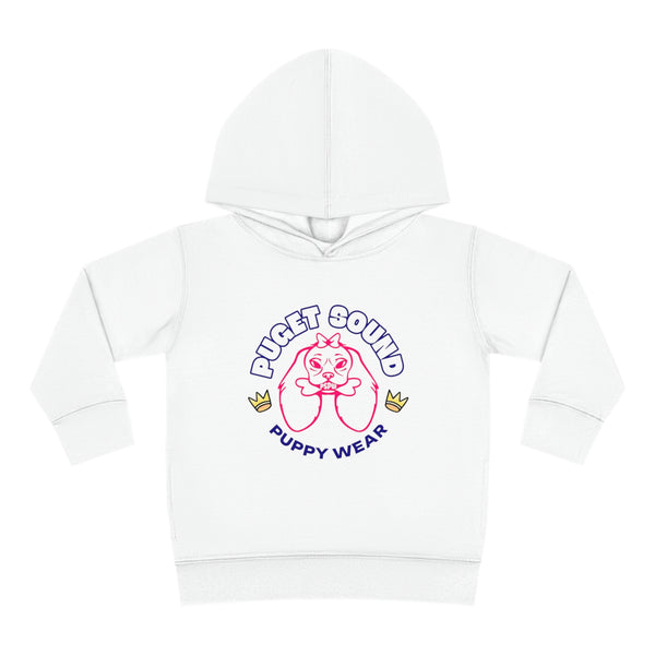 Puget Sound Puppy Wear Girls Toddler Pullover Fleece Hoodie